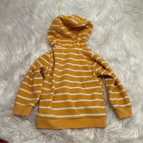 Child of Mine by Carter’s Fleece Hoodie Yellow Tractor - Picture 8 of 13